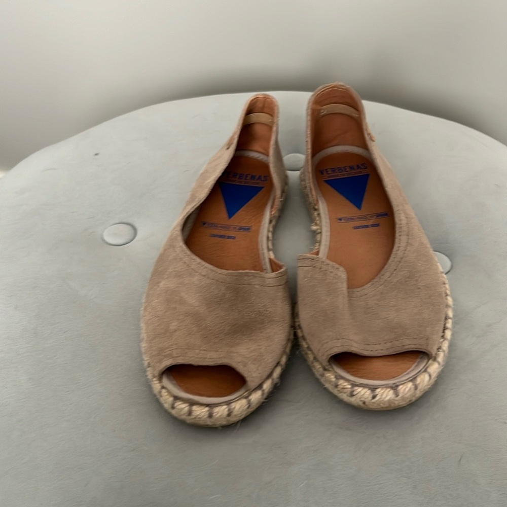 Verbenas leather espadrille